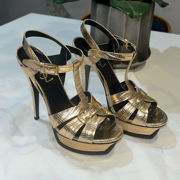 Yves Saint Laurent Shoes - Ysl tribute platform sandal